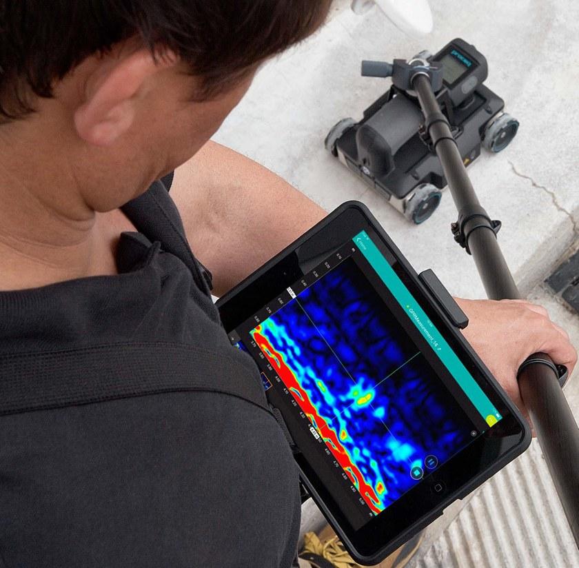 Pasi Радар гпр для бетона и кирпичной кладки  Gp8000  - Вид №1