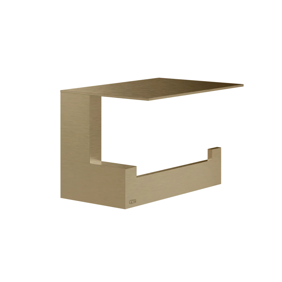 Держатель рулона бумаги 20849 726 Gessi Inverso ТЕПЛАЯ БРОНЗА BR. PVD 20849726