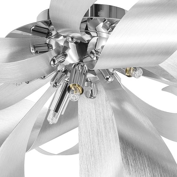 Потолочная люстра Lightstar Turbio 754169 LIGHTSTAR ДИЗАЙНЕРСКИЕ, TURBIO 184551 Хром  - Вид №3