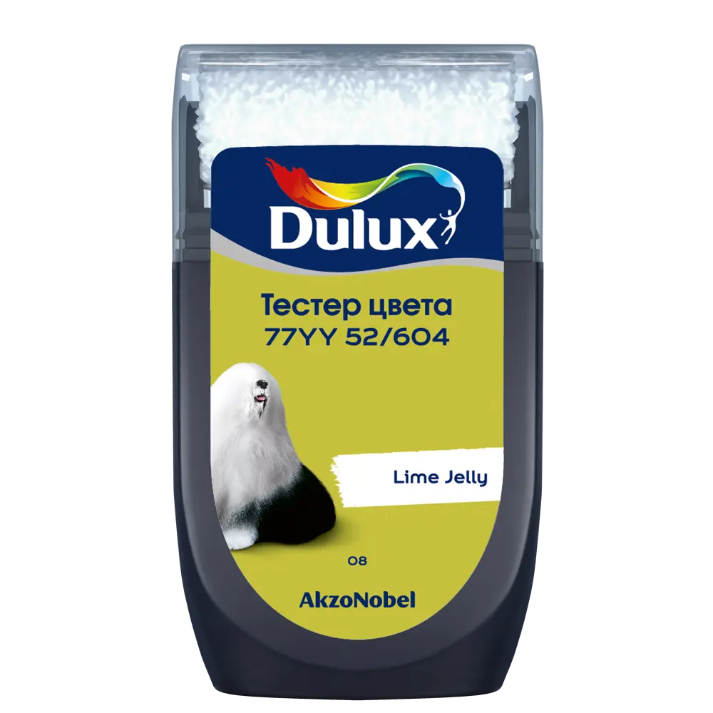 Тестер краски для стен Dulux 77YY 52/604 Lime Jelly 30 мл 84870516 STLM-2005843  - Вид №1