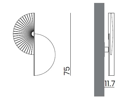 Светодиодные настенные светильники Bizzotto Italia ARCH-00118207 - Вид №6
