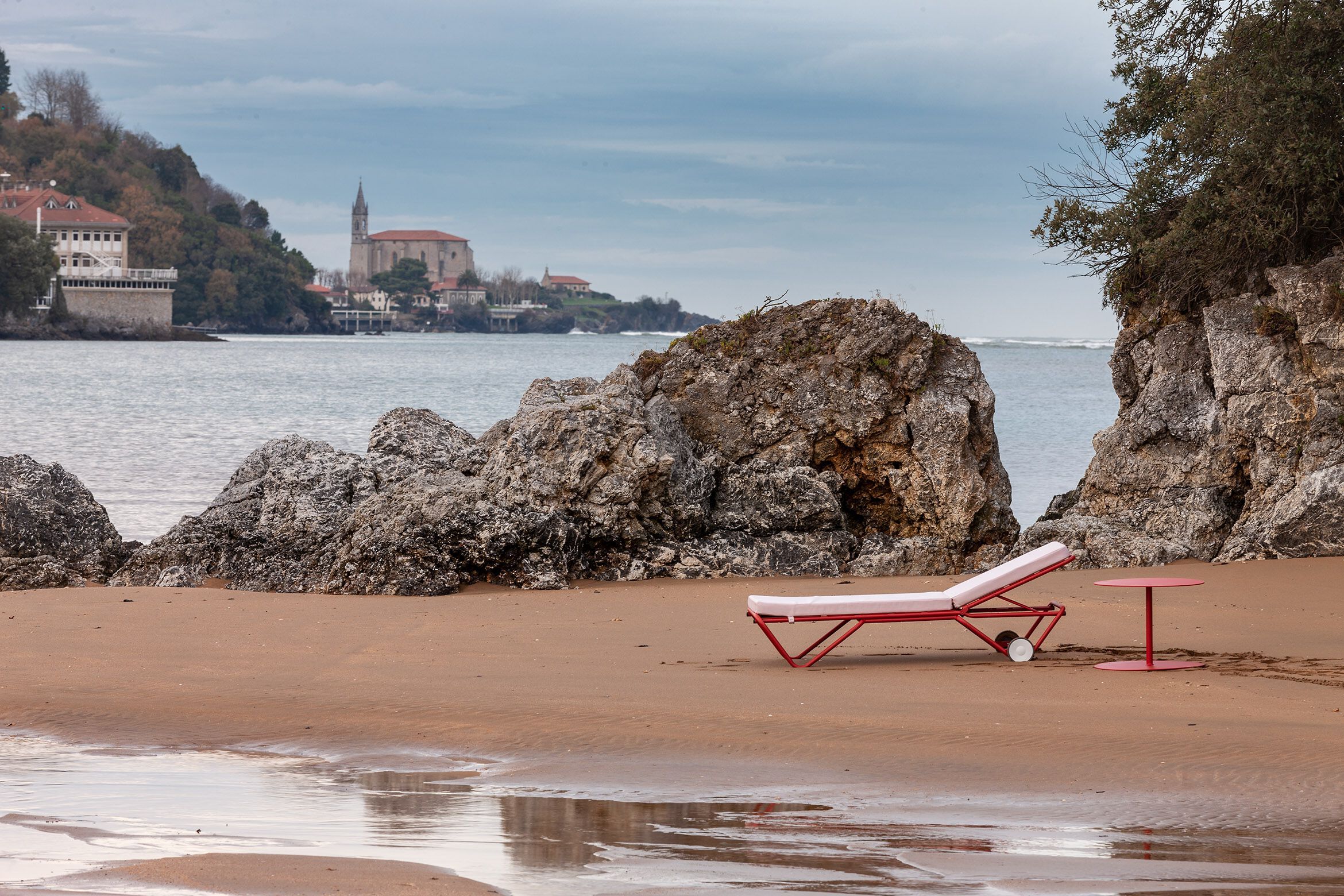 Алюминиевая откидная Садовая кровать с колесами iSimar Barceloneta ARCH-00086631 - Вид №12