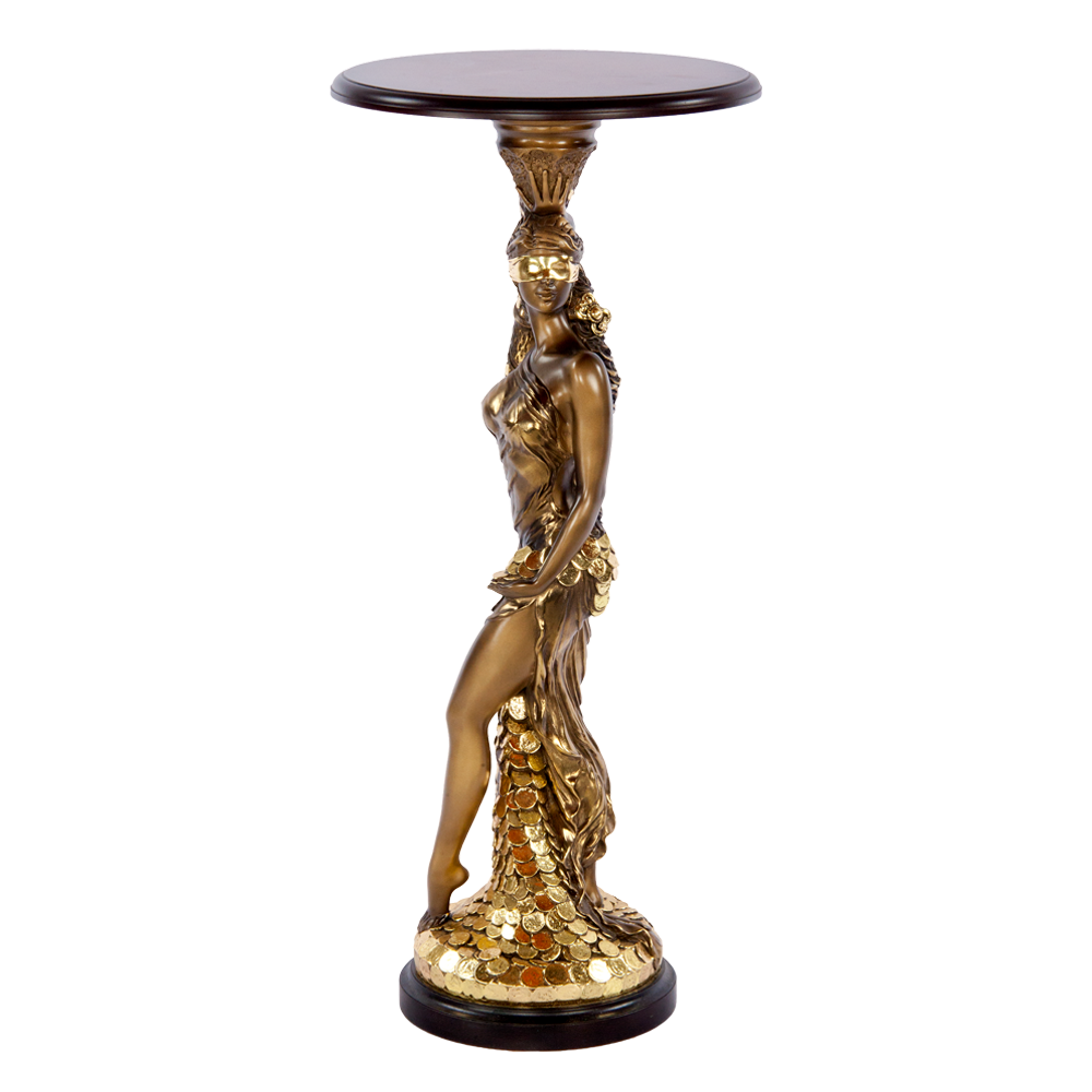 13056,11481 Подставка декоративная Фортуна Бронза BOGACHO 4627138200469, 4627138231814 - Вид №2