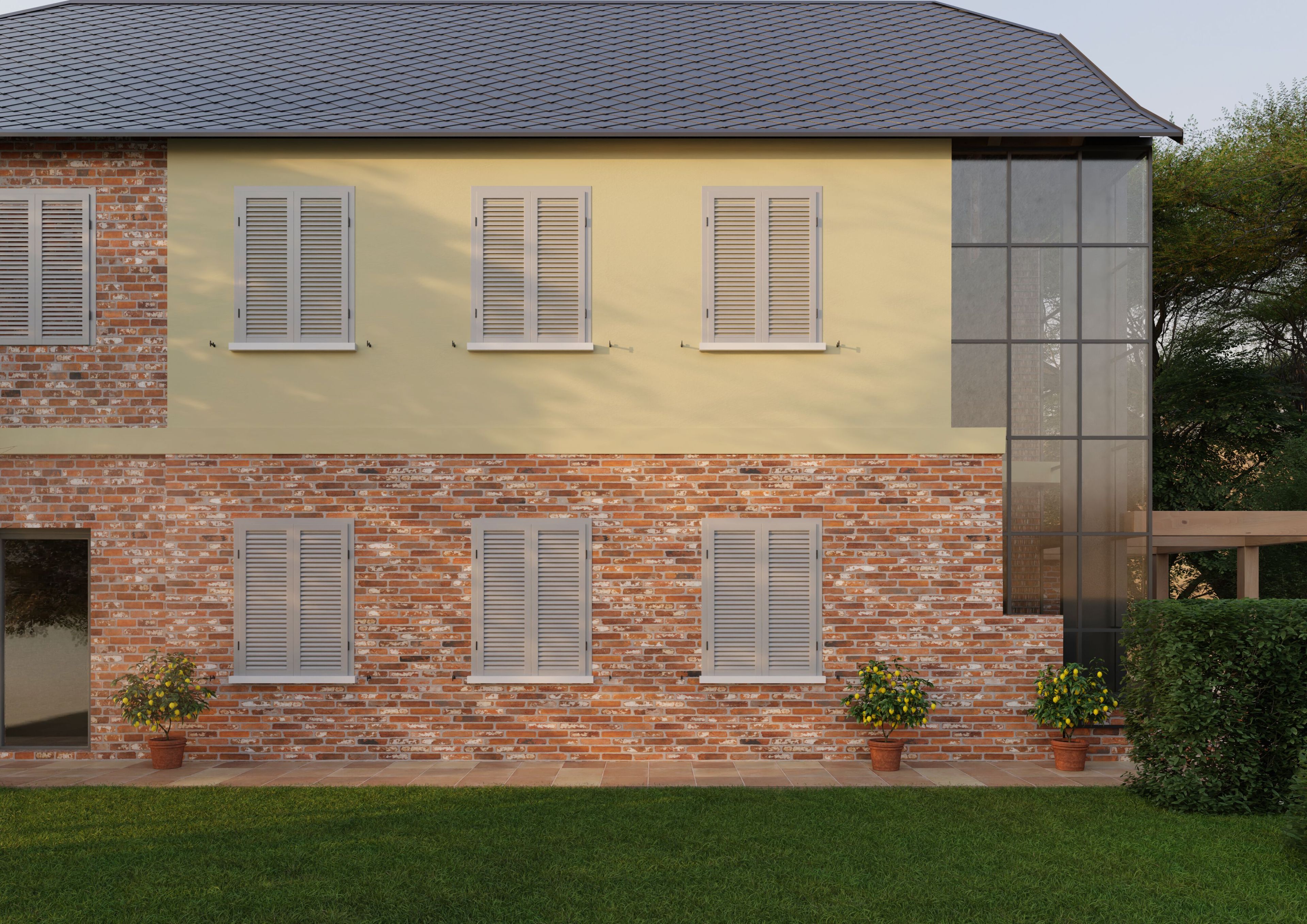 Алюминиевые жалюзи с фиксированными ламелями D&V Serramenti DIANA STECCA FISSA APERTA ARCH-00056673