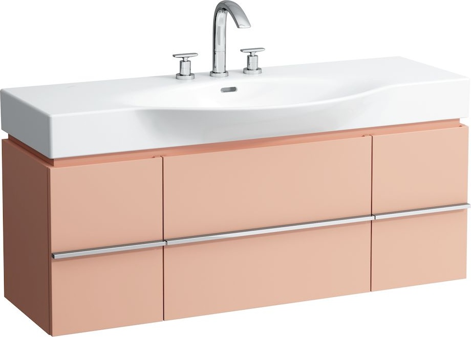 H4013020754751 Шкафчик под раковину, для раковин 811704, 812704, 2 выдвижных ящика с 2 дверцами, 2 стеклянные полки LAUFEN PRO - Вид №20