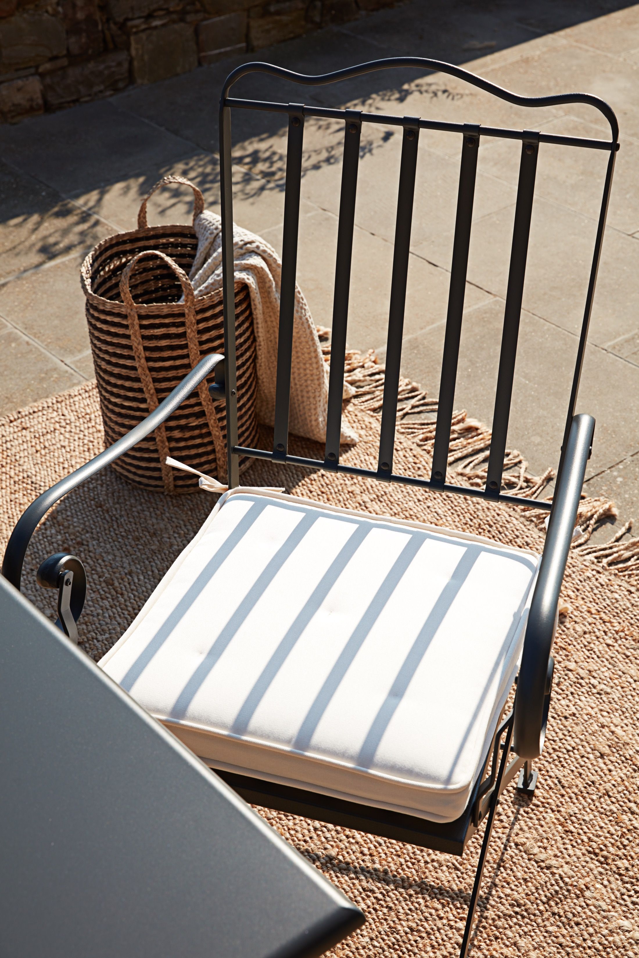 Железный стул с подлокотниками Unopiù Toscana ARCH-00013622 - Вид №1