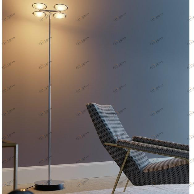 FontanaArte Торшер из сатинированного стекла с диммером Nobi sun-id-1484842