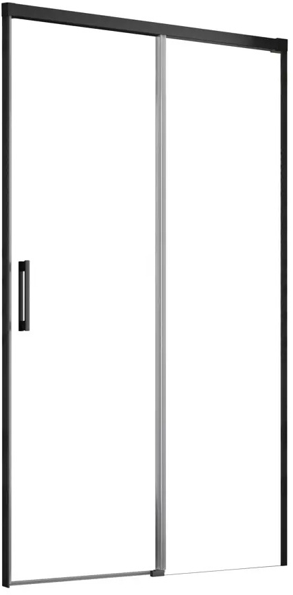 91001167 Душевая дверь Radaway Idea Black DWJ 130 Right 387017-54-01R 130см эффект стекла прозрачный раздвижной STLM-0433167