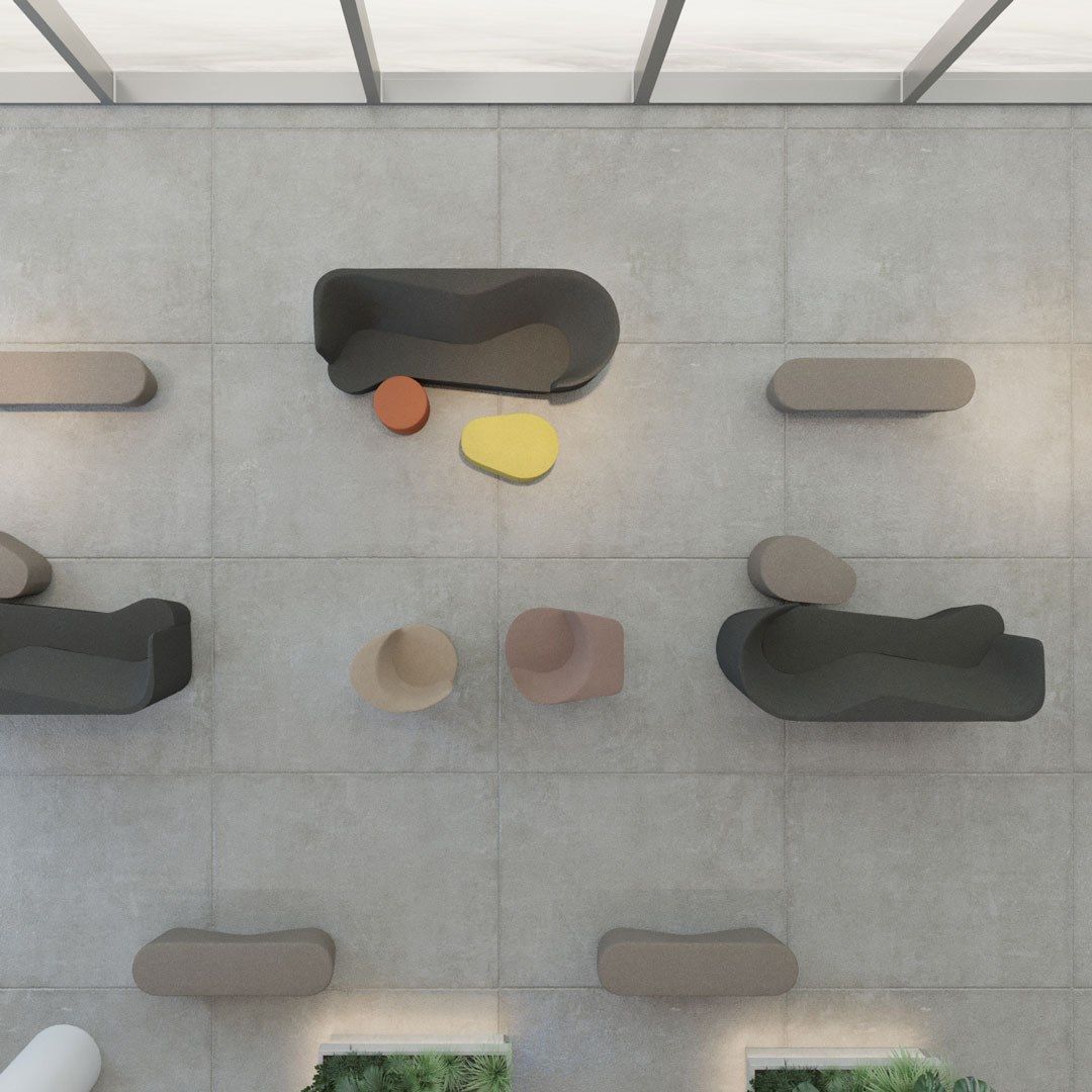 Войлочное кресло с подлокотниками MOROSO Таба ARCH-00005724 - Вид №3