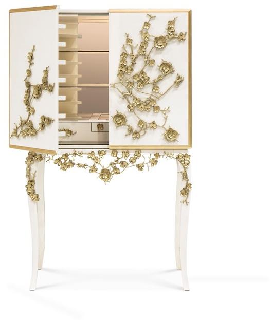 KOKET Барная стойка из лакированного дерева со встроенной подсветкой Spellbound sun-id-1468367 - Вид №2