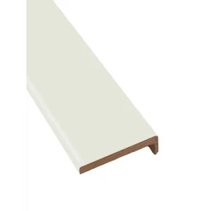 Дверная коробка Паудер телескопическая 2150x70x8 мм Hardflex цвет белый