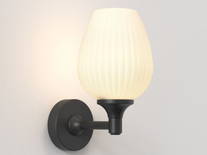 Стальной настенный светильник с фиксированной рукояткой