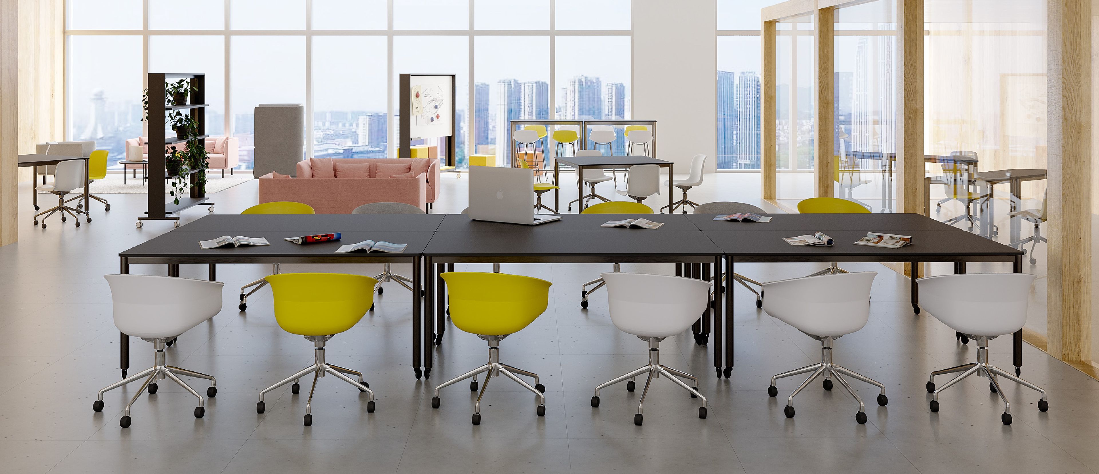 Офисное кресло из полипропилена с 4 спицами Grado Design ARCH-00128402 - Вид №4