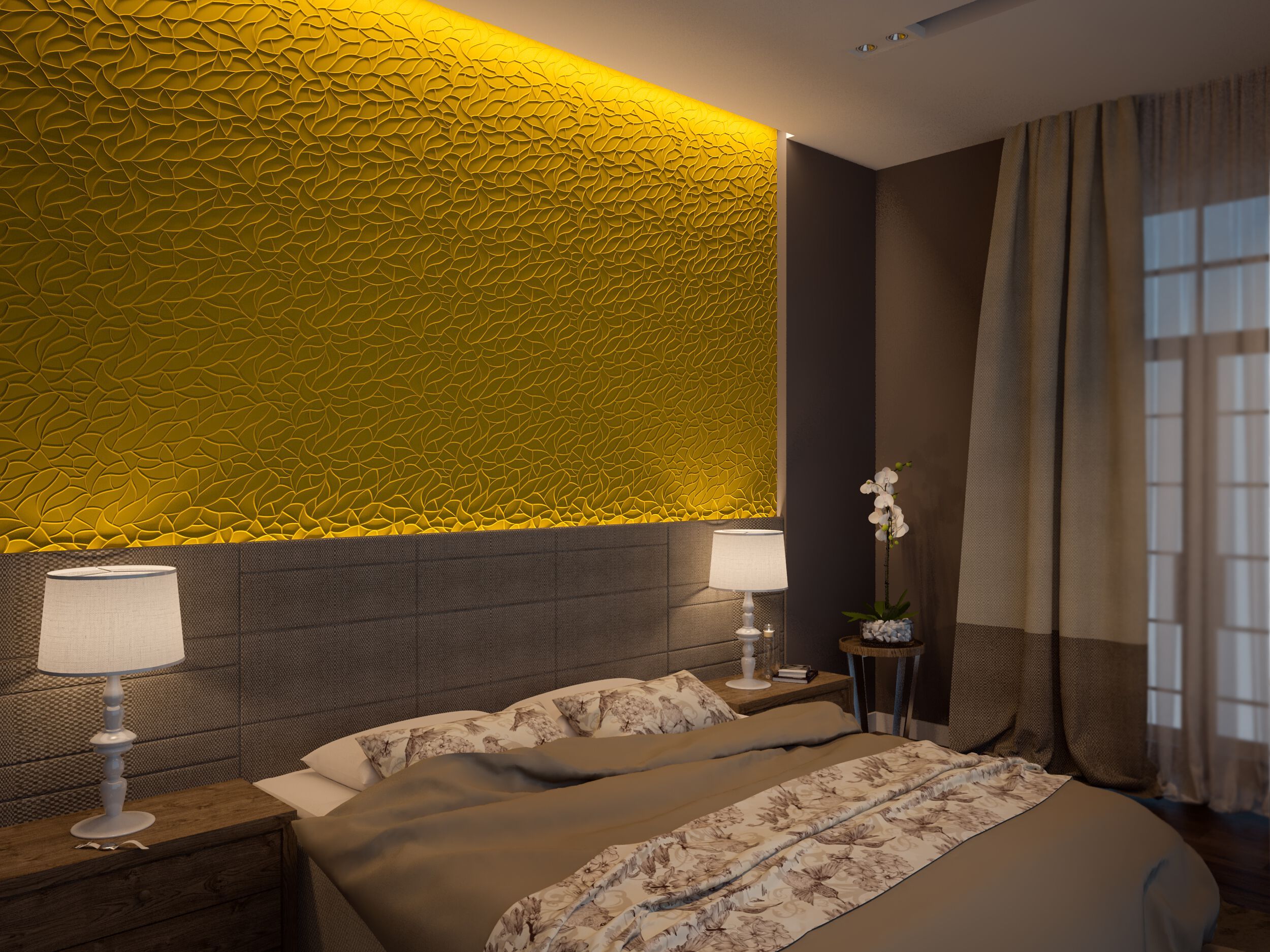 Трехмерное гипсовое покрытие WallDeco M-Modern ARCH-00072833