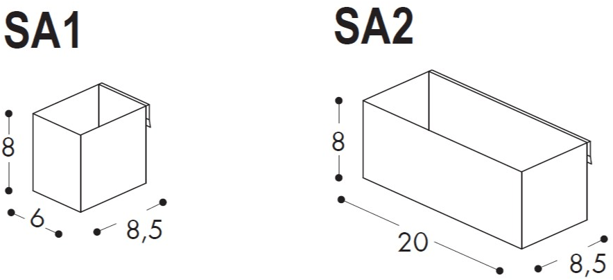 Moab80 Настенная мыльница из нержавеющей стали Strip sun-id-1347345 - Вид №2