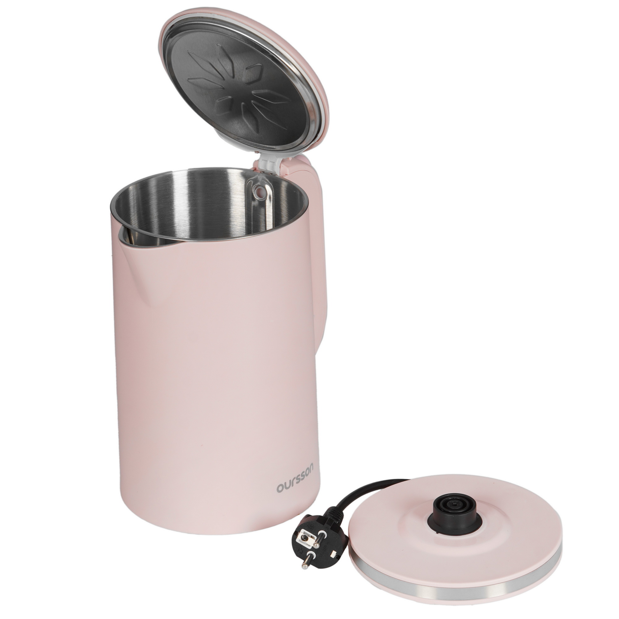 5360472 Электрочайник Oursson EK1731W/PR розовый STDN-0032796 - Вид №4