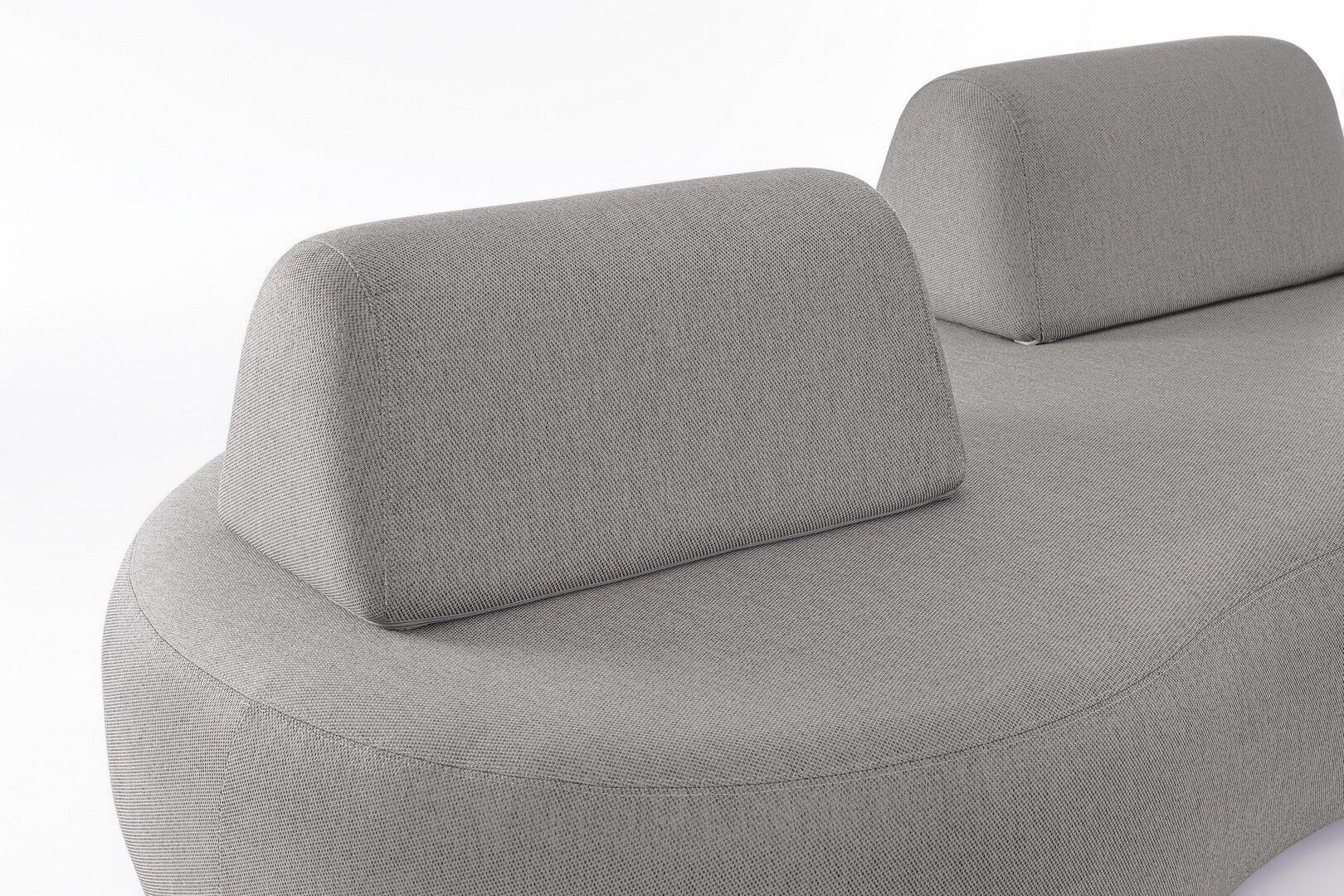 Тканевый изогнутый съемный садовый диван BIZZOTTO COOPER ARCH-00134667 - Вид №4