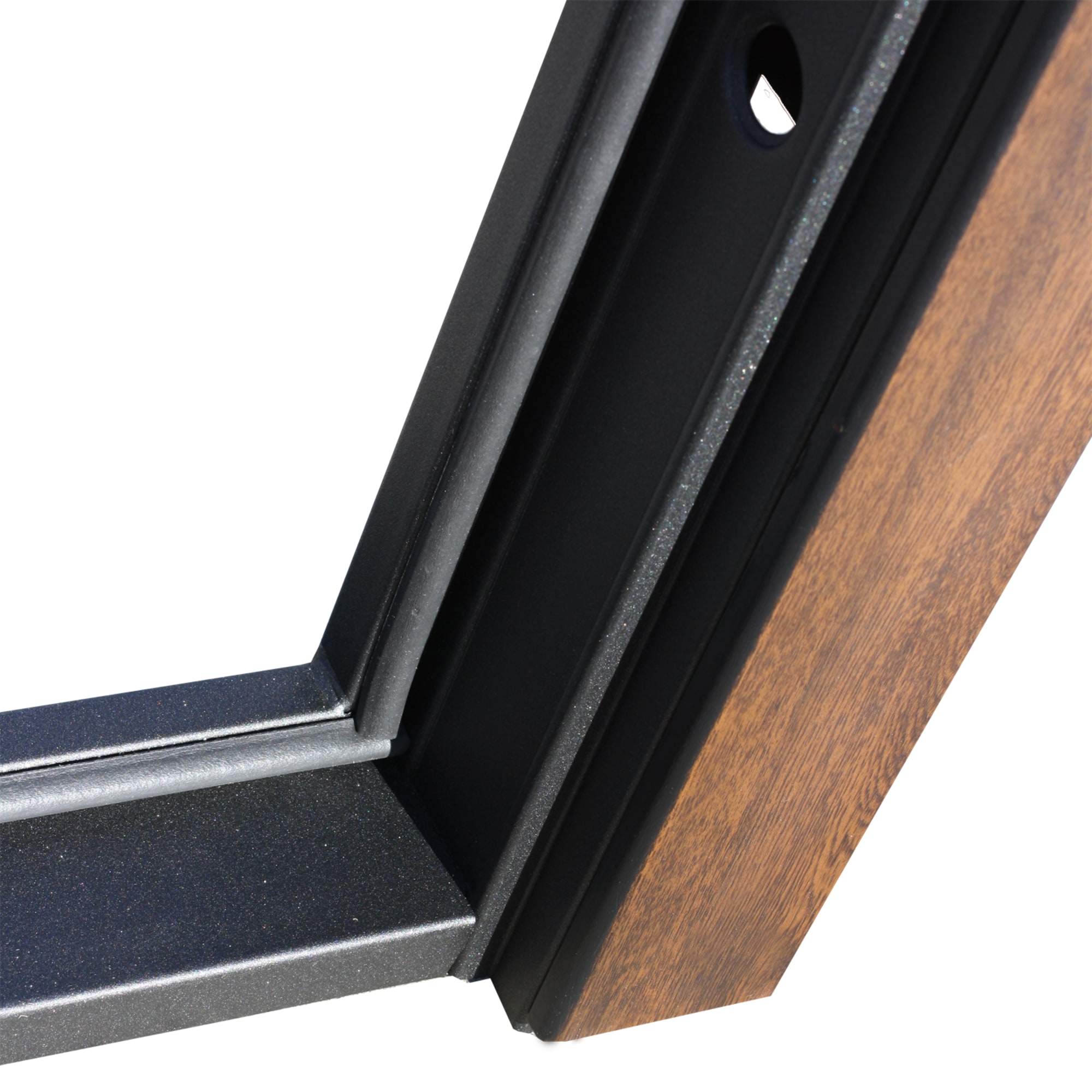 82120545 Дверь входная металлическая Мюнхен, 860 мм, левая, цвет белый винорит Santreyd  - Вид №9