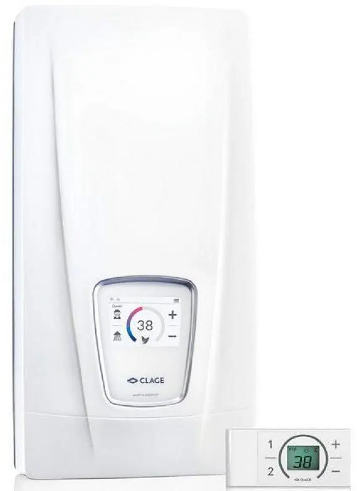93404212 Проточный водонагреватель электрический Clage DSX Touch NEW 18 кВт белый STLM-0806336