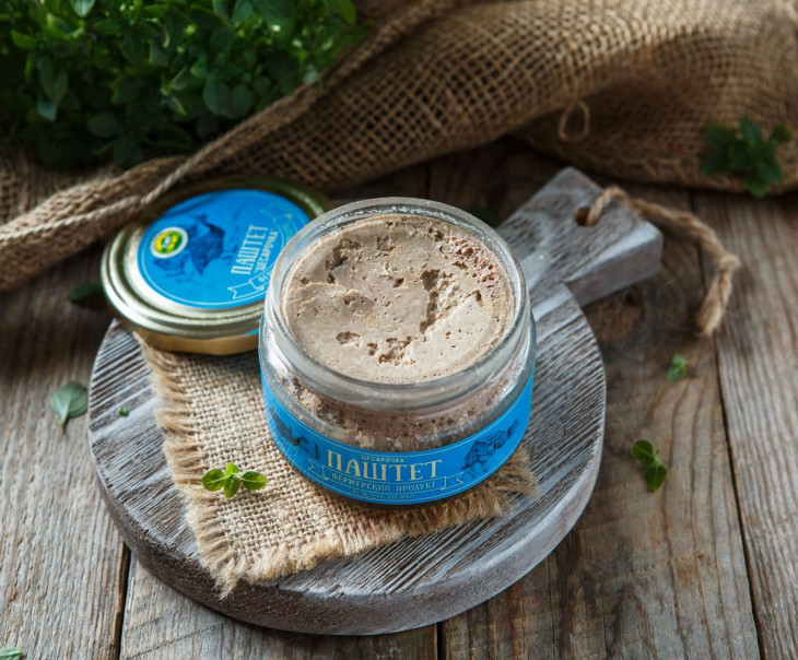 4151 Паштет "Цесарочка" из печени цесарки Вкусляндия  - Вид №1