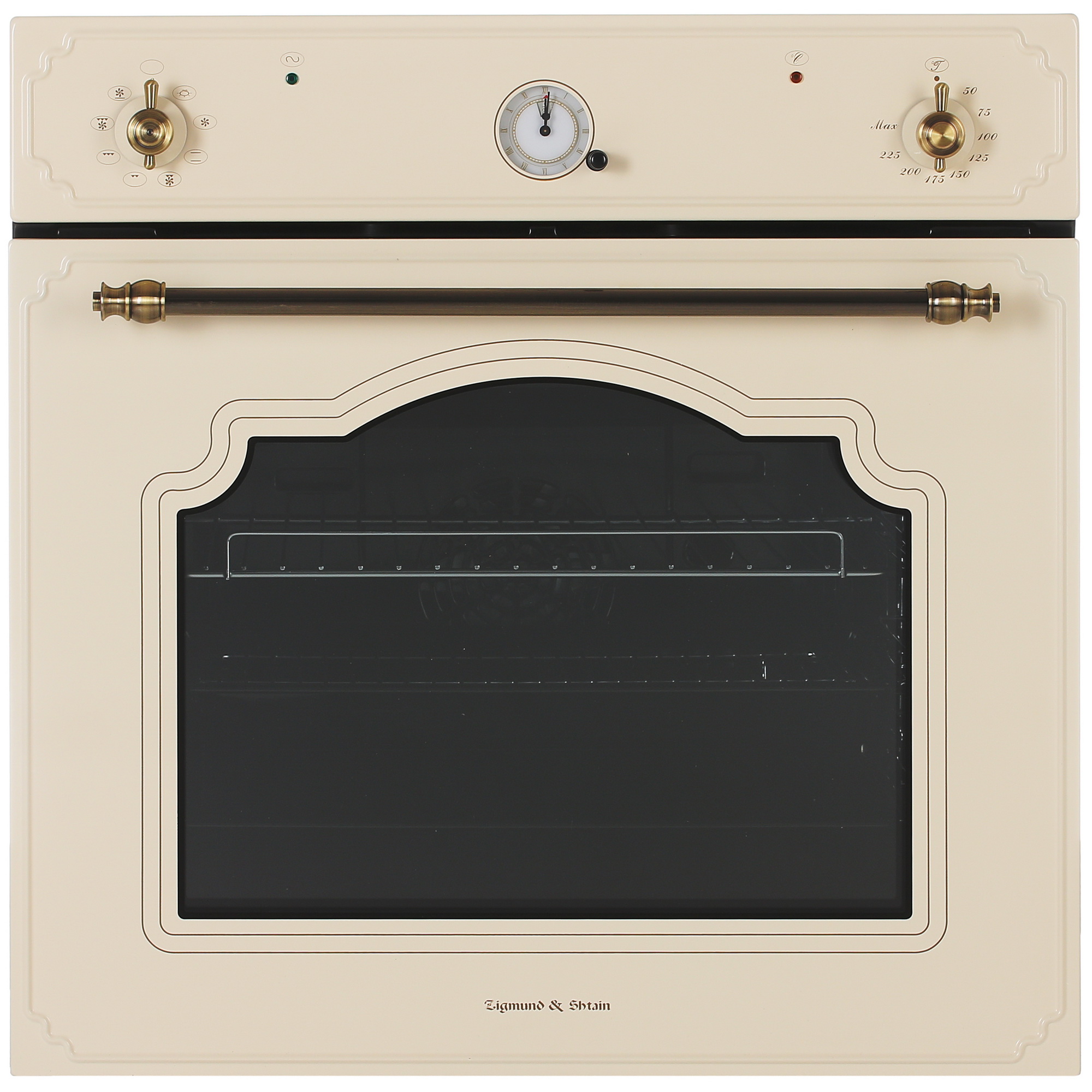8189714 Электрический духовой шкаф Zigmund & Shtain E 135 X бежевый STDN-0065353