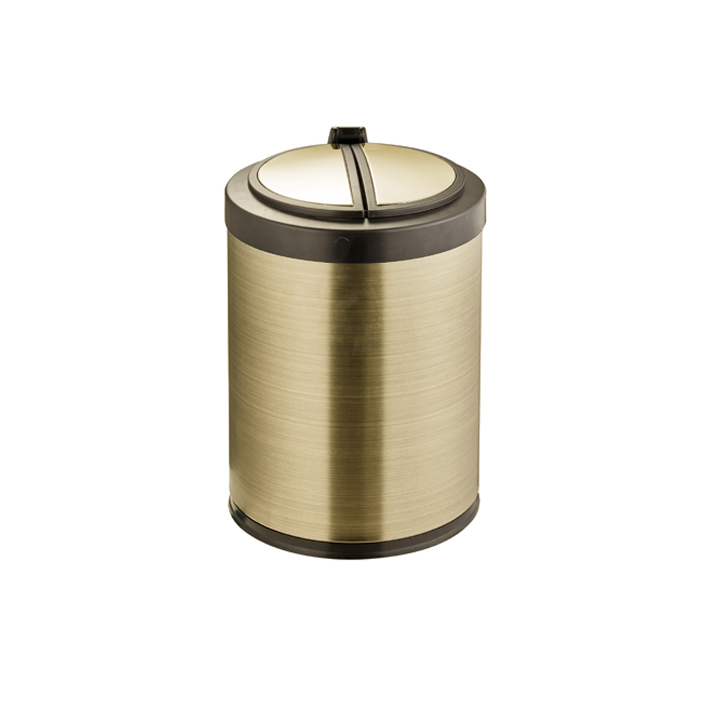 RHB306 Контейнер для мусора сенсорный, бронза, 8л Raiber 
