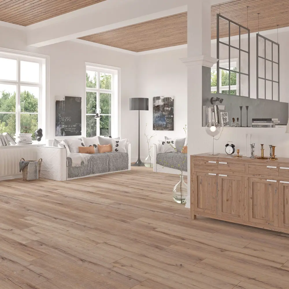Ламинат ARTENS «Дуб Теон» с фаской — серый дуб для интерьера 85636862