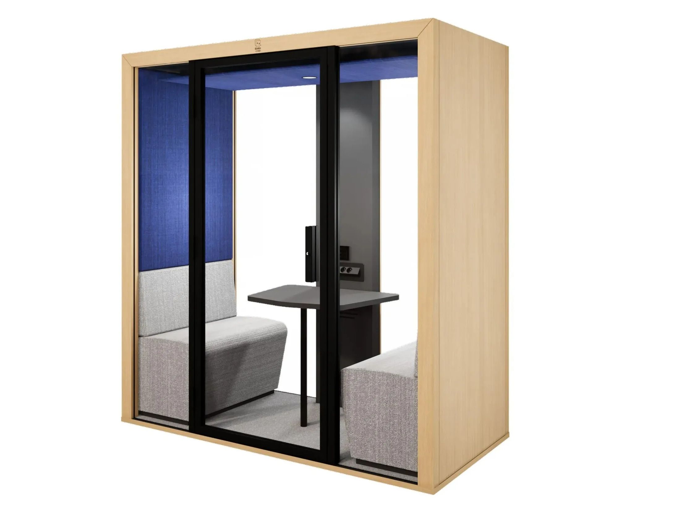 Акустическая офисная кабина со встроенным освещением Blabla-Cube бюро ARCH-00024300 - Вид №4