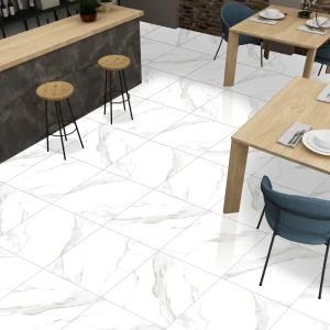 Керамогранит Satvario Calacata Pol 60x60x0.85 см 1.44 м² цвет белый 85093833 STLM-2064469