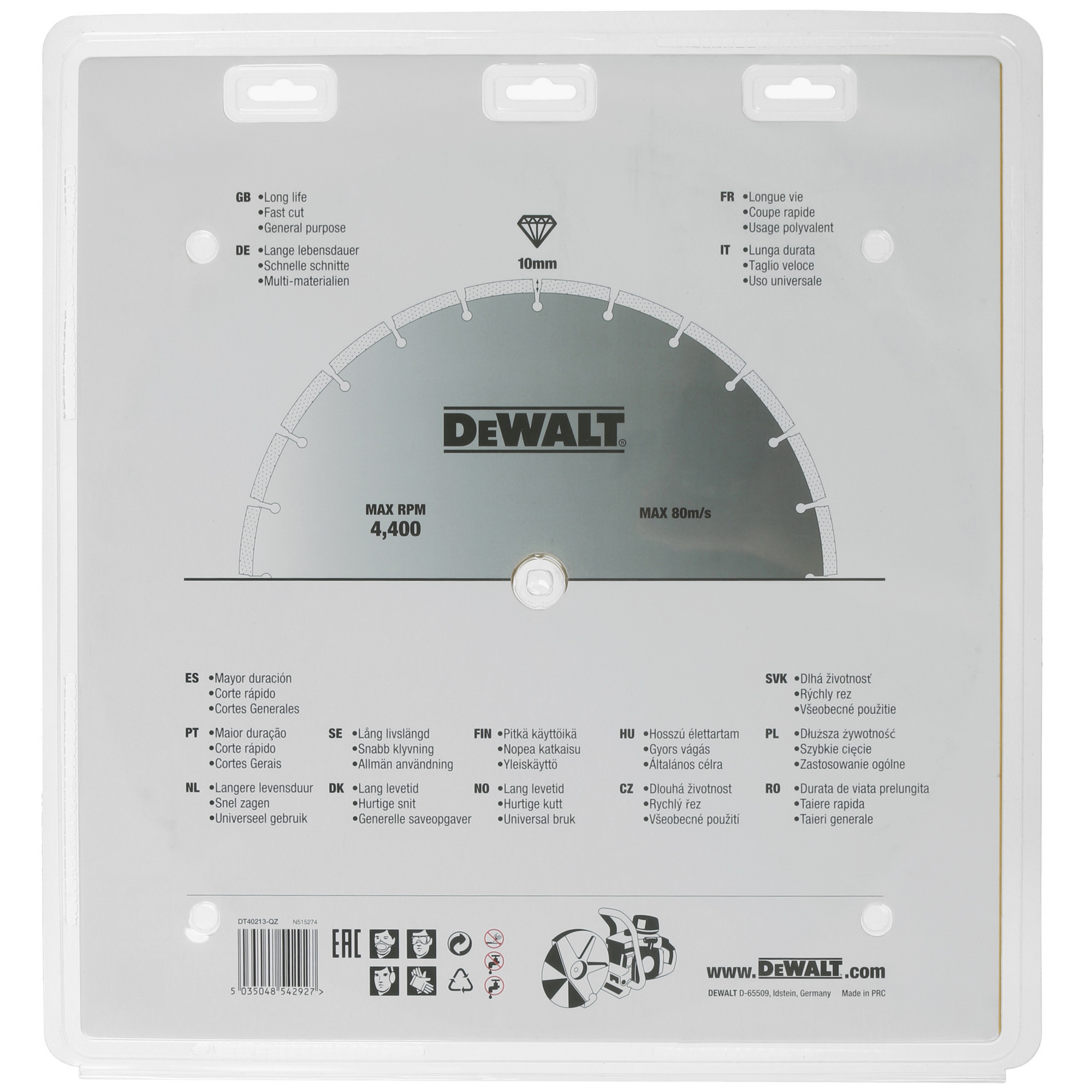 Диск алмазный DeWalt DT40213 5303565 STDN-0118315 - Вид №3