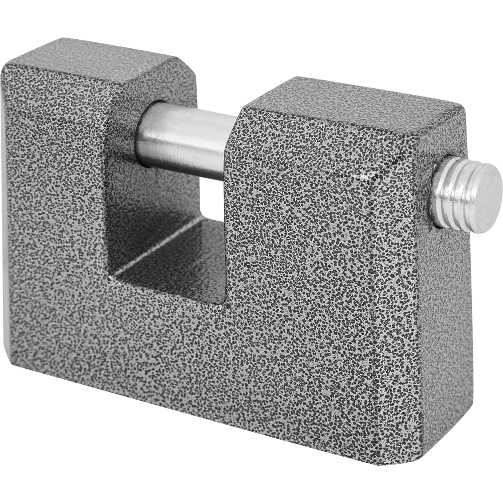 Навесной замок ЧАЗ с дисковым механизмом для гаражей и рольставней 85443712 STLM-0062819