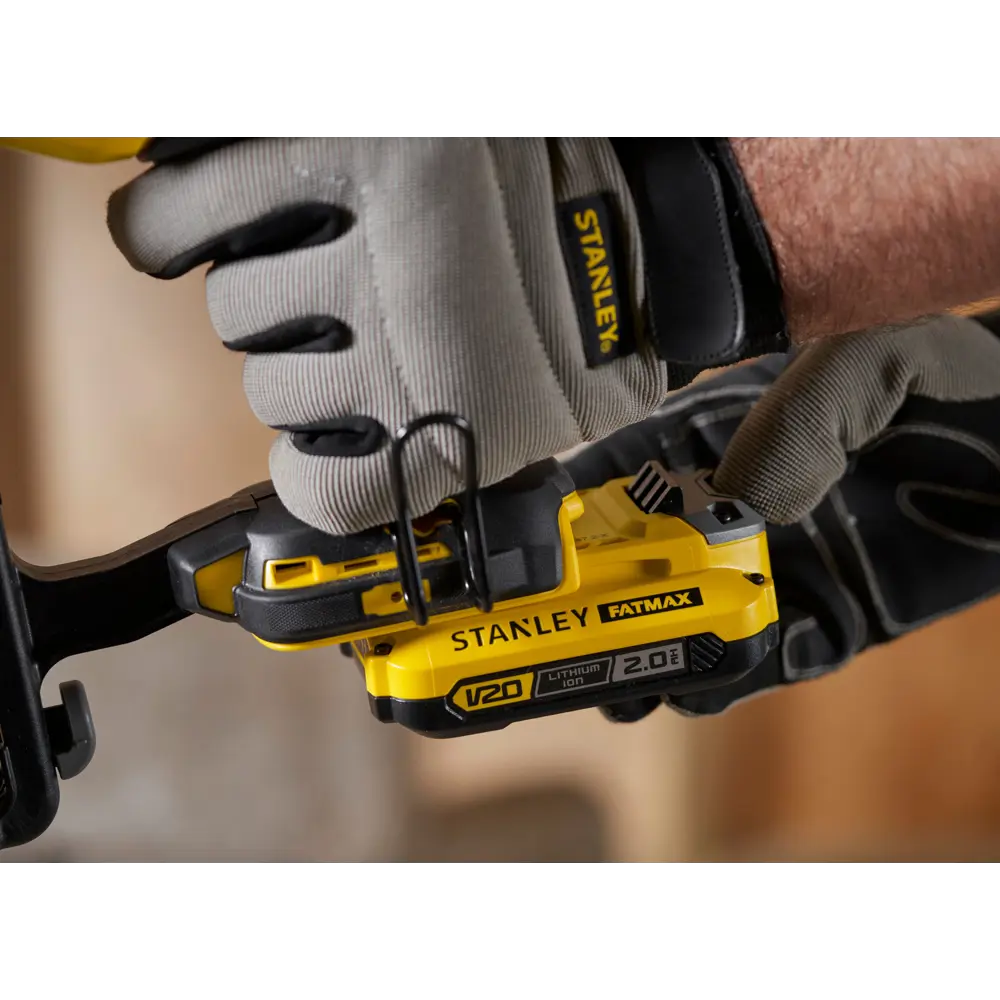 Гвоздезабиватель аккумуляторный Stanley Fatmax SFMCN616B-XJ, 18 В, без АКБ и ЗУ STLM-2042987 - Вид №13