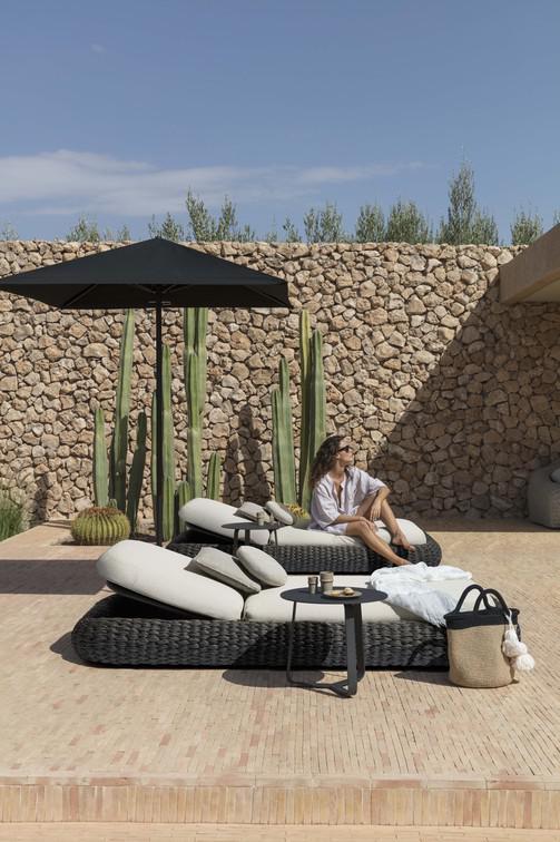 Лежак веревка 45мм перец Manutti Kobo MNST726 - Вид №12