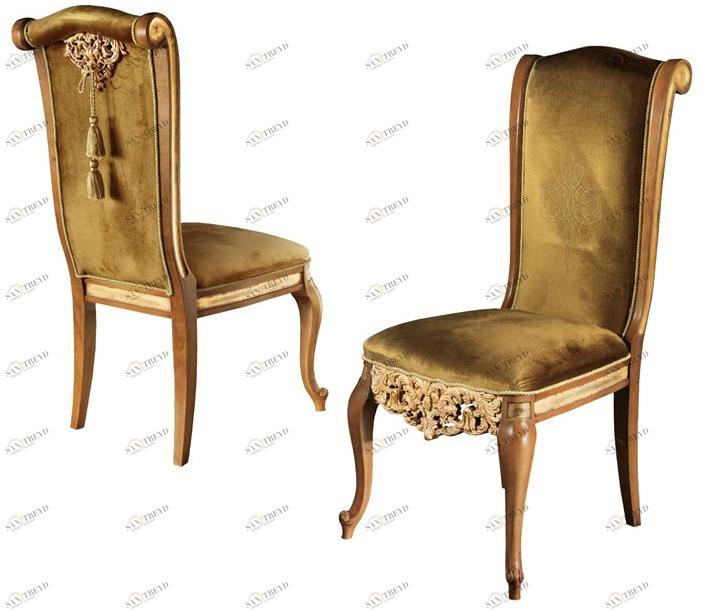 A.R. Arredamenti Стул из мягкой ткани Royal 710