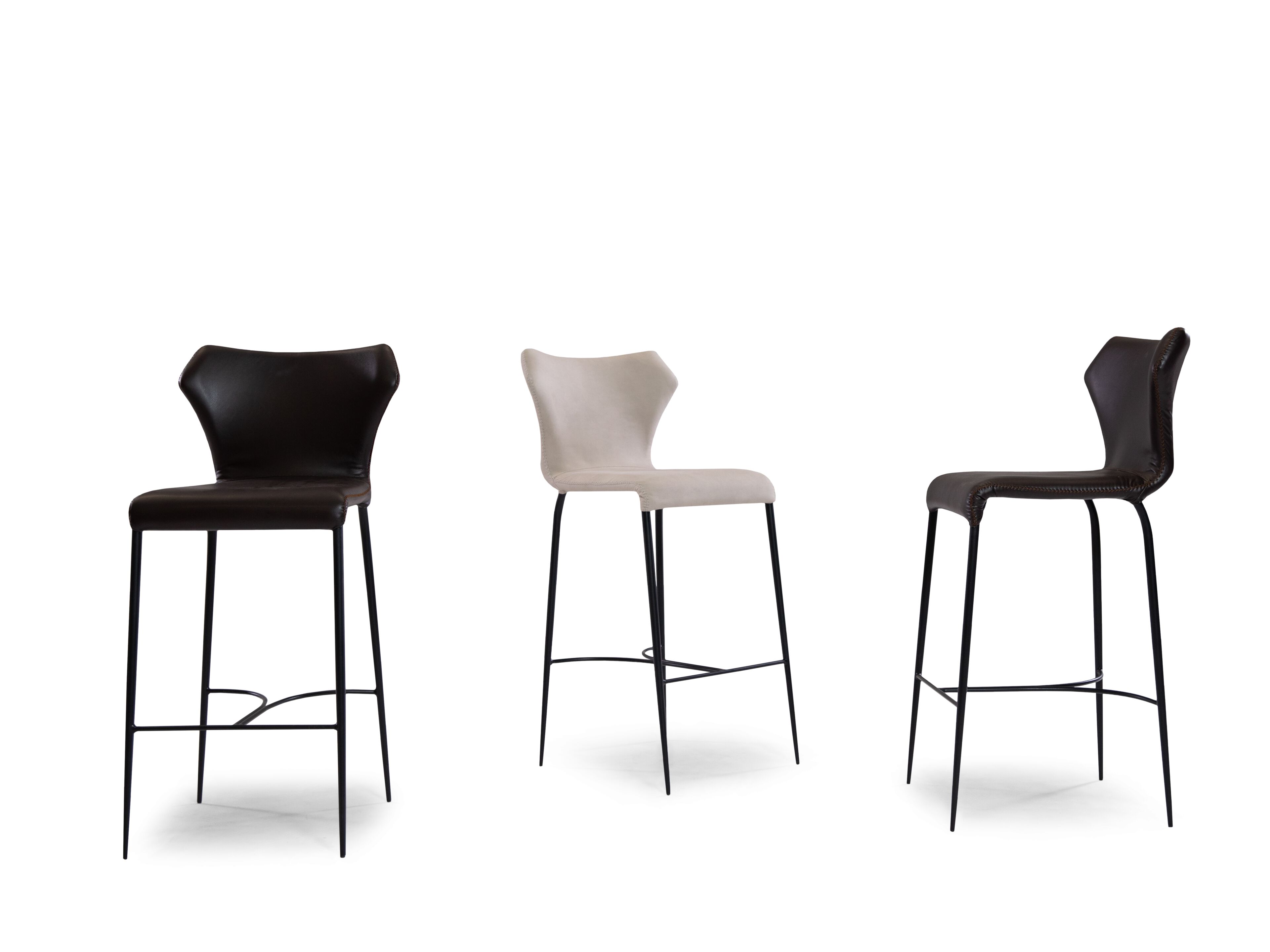 Стальной барный стул со спинкой ABLE Альберт ARCH-00148620 - Вид №2