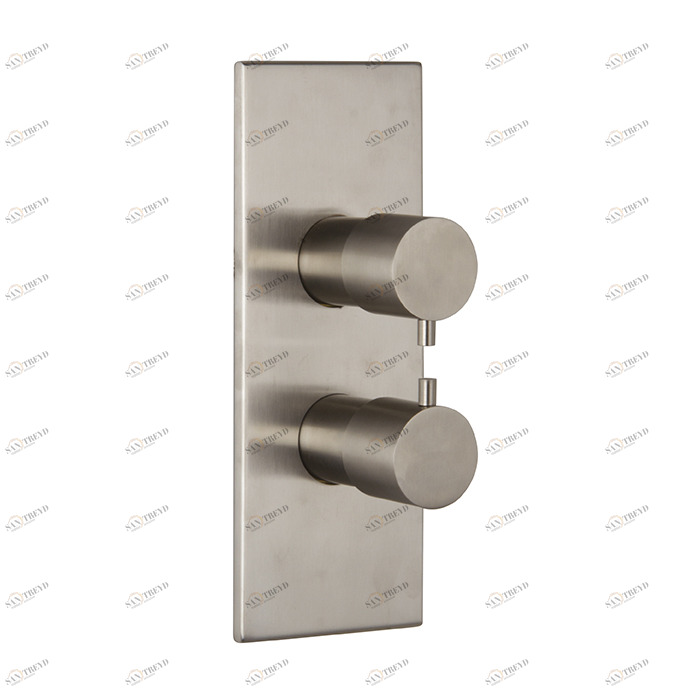 F3079X7 Встроенный термостатический смеситель на 2/3 источника с переключателем FIMA CARLO FRATTINI Spillo Steel 