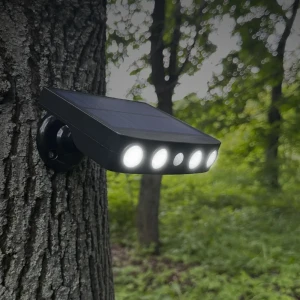 Светильник светодиодный уличный Duwi Solar LED на солнечных батареях 3 режима 4Вт 6500К 500Лм IP65 датчик движения черный 83972980 STLM-2169202