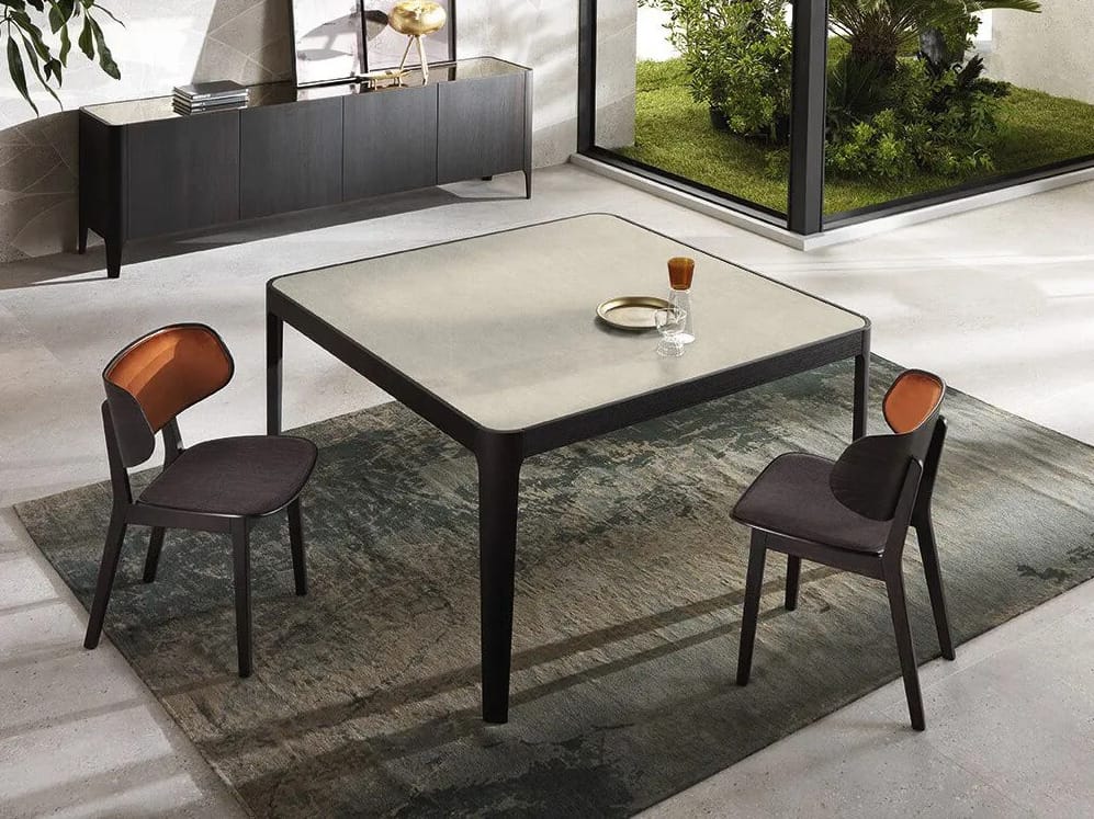 Фиксированный и выдвижной стол с керамической столешницей RIFLESSI ARCH-00144589