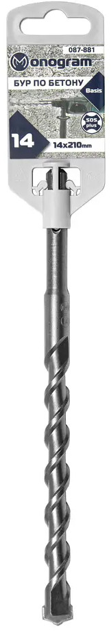 92726502 Бур по бетону MONOGRAM Basis SDS-plus 14x150/210 мм STLM-0543269