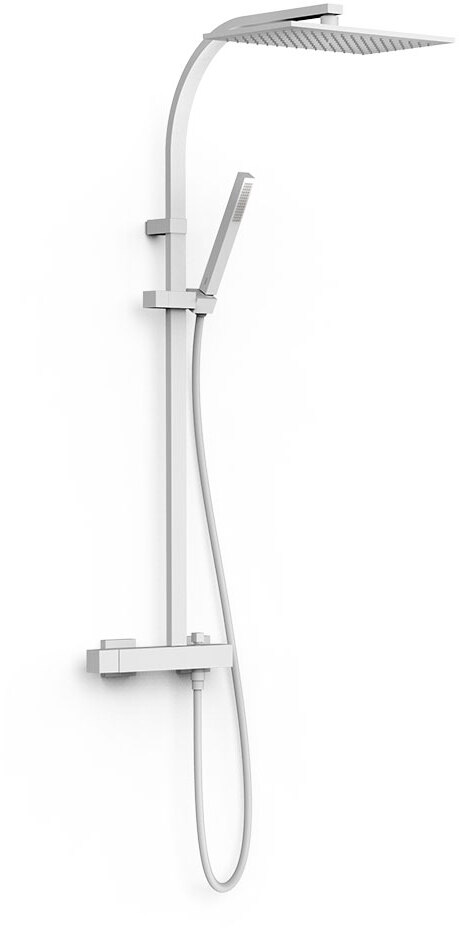 ТОНКИЙ 2-полосный настенный смеситель для душа с одной ручкой -20219101BM TRES