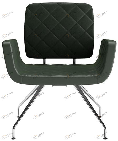 Arte & D Кожаное кресло с подлокотниками Monet C7072 v