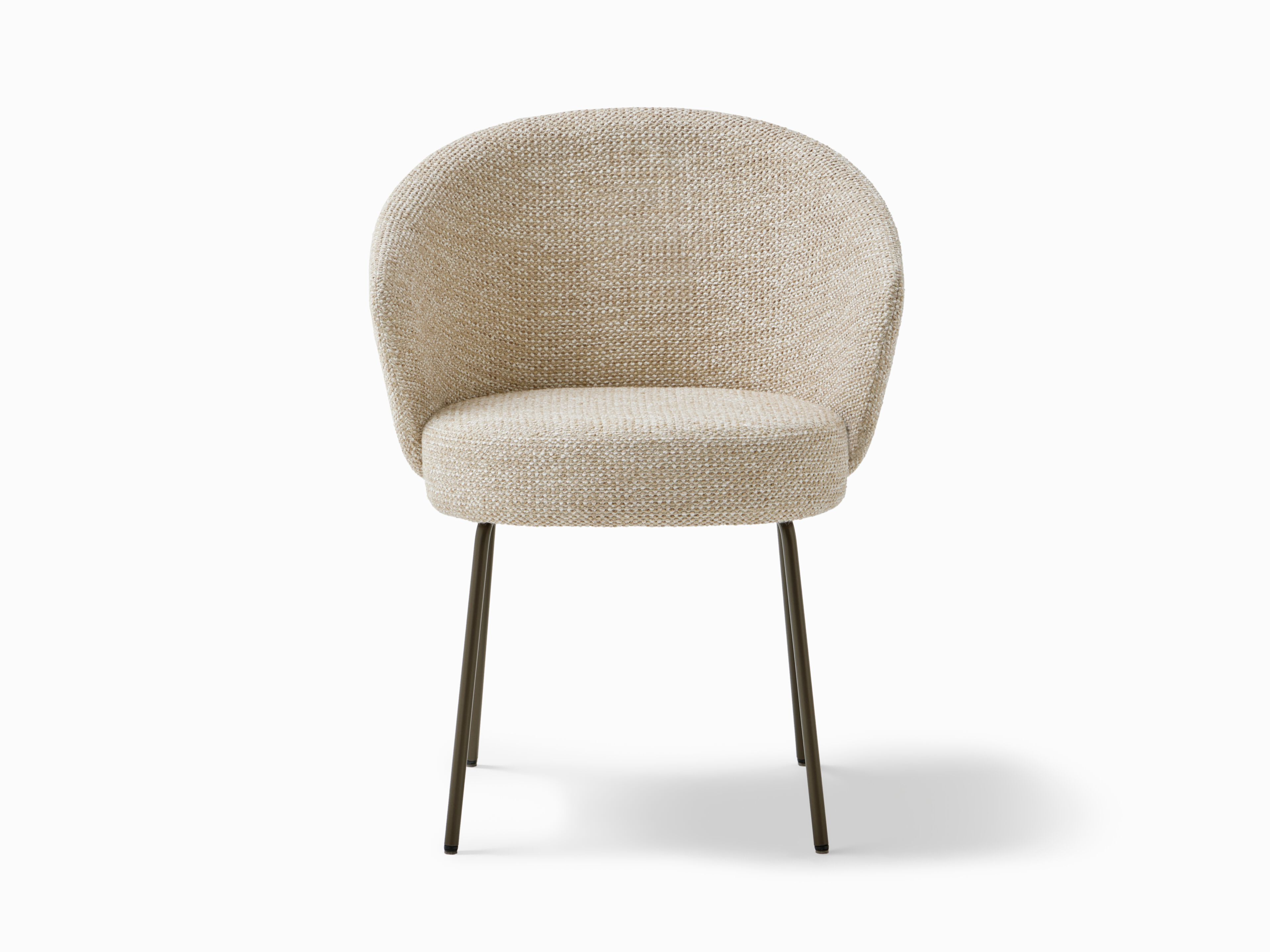 Тканевый стул с подлокотниками MOBLIBERICA GAVI ARCH-00130324 - Вид №1