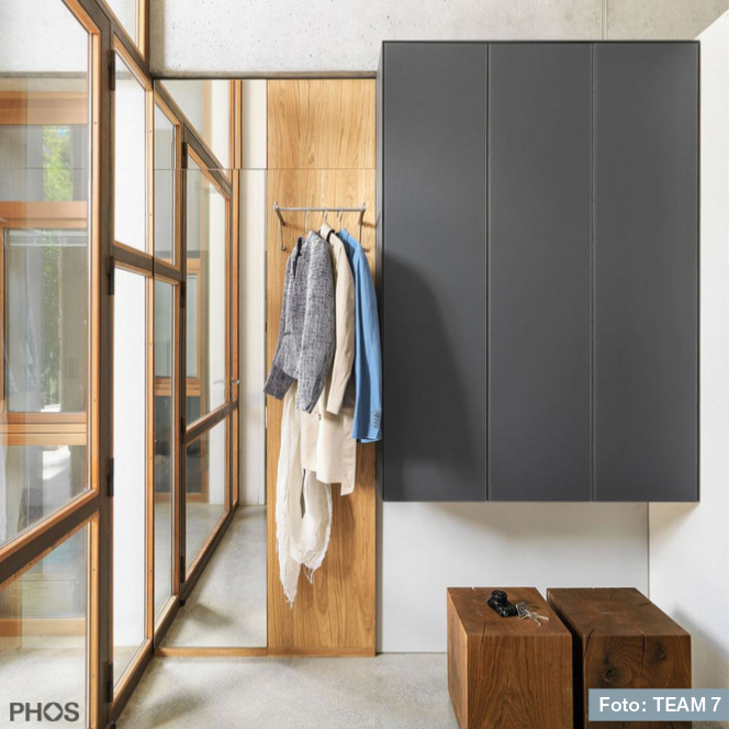 G3-600 Настенный шкаф с платяной штангой - ширина 60 см. PHOS  - Вид №2