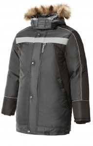 63153 Куртка "Ямал" зимняя ткань "Оксфорд" с СВП  Зимняя спецодежда  размер 44-46/158-164