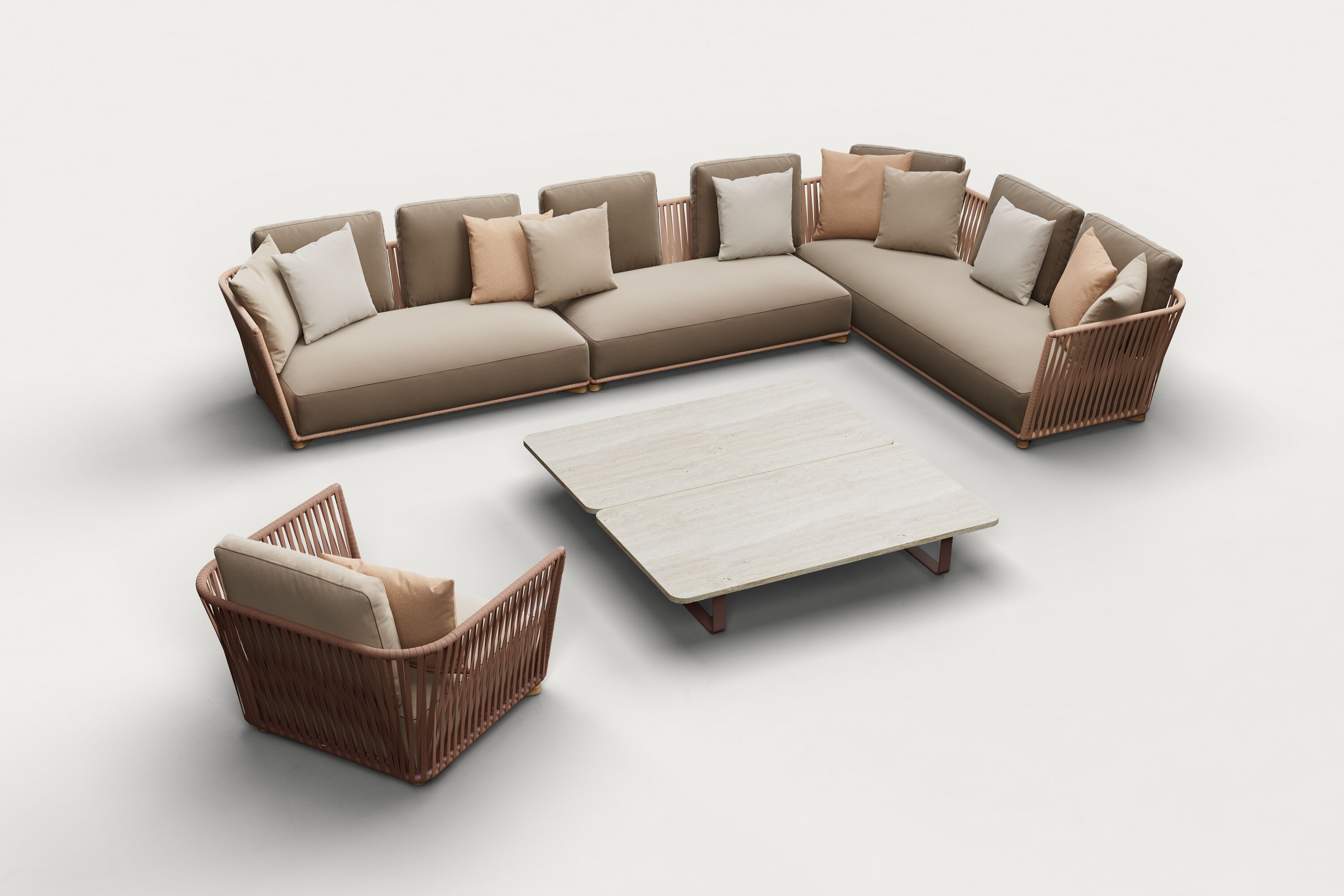 Садовое кресло с подлокотниками Kettal Grand Bitta ARCH-00039031 - Вид №1