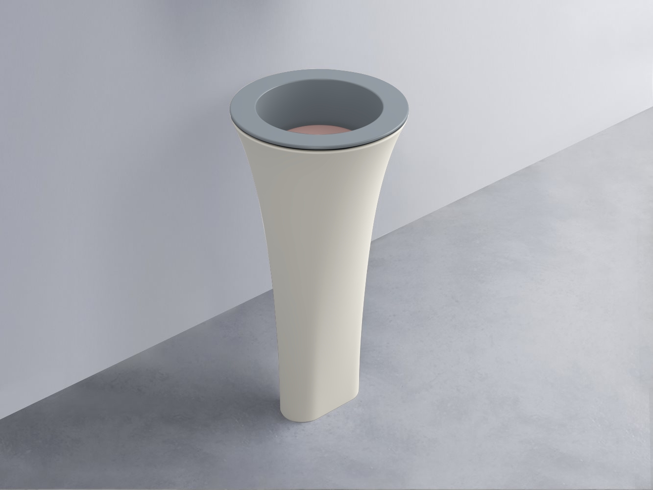 AMLA45-BR+AMPILT-CP+AMCOLT-TL Раковина Amedeo Tondo отдельностоящая cielo Enjoy + Amedeo Ceramica Cielo