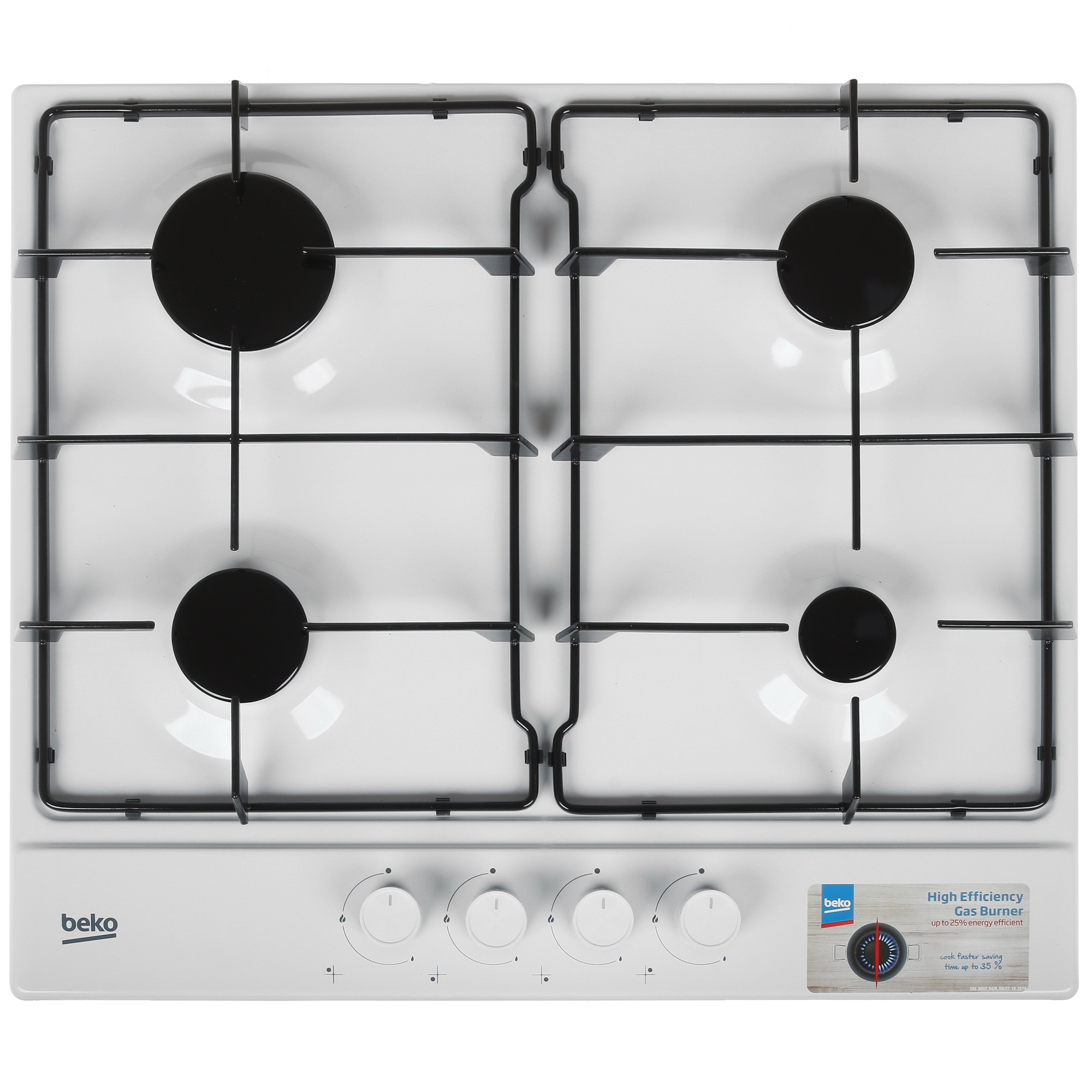 1169337 Газовая варочная поверхность Beko HIAG64223W STDN-0045446