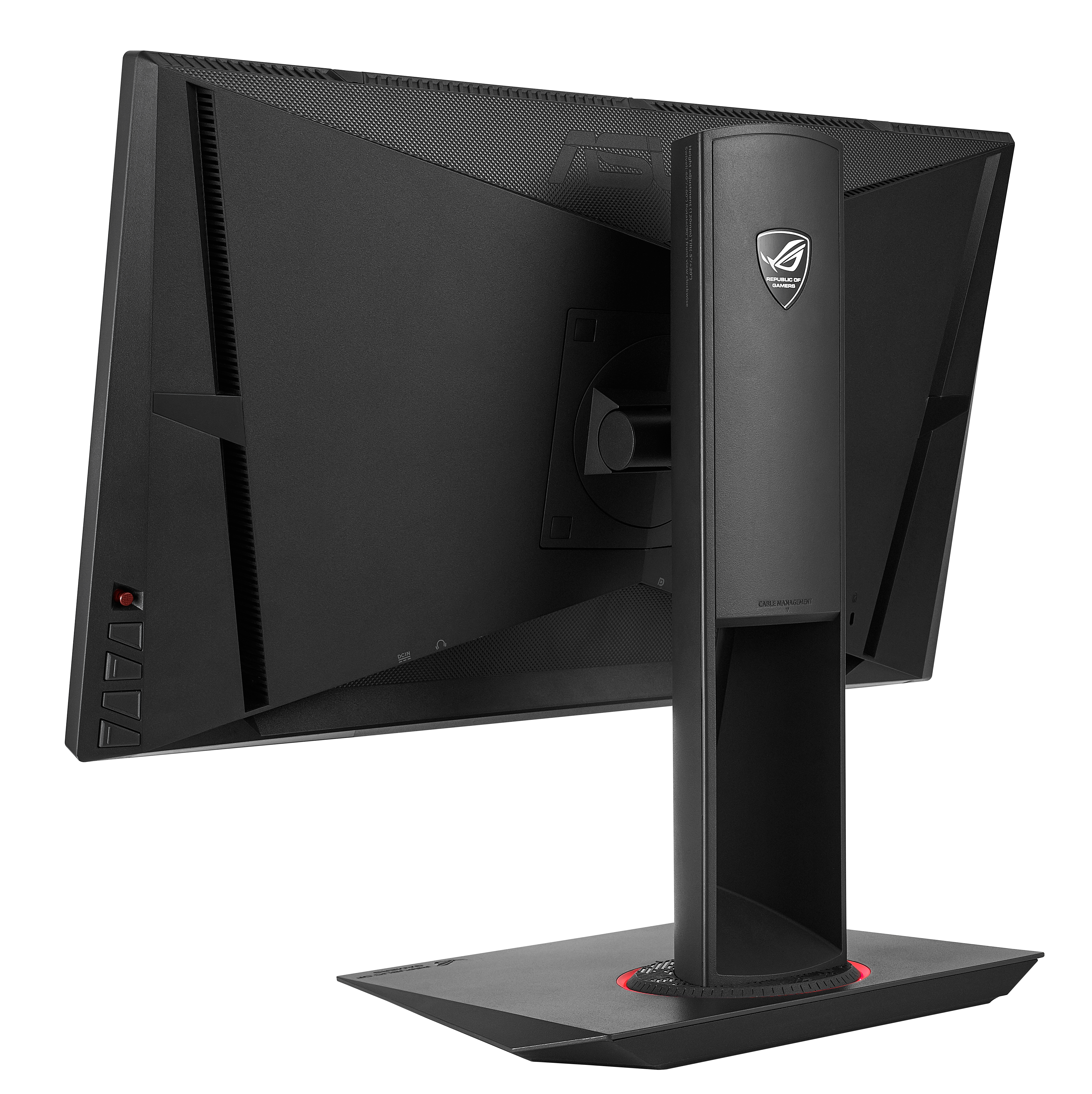 PG248Q, 90LM02J0-B01370 rog swift pg248q, 24'' fhd (1920x1080) gaming monitor, 1ms, up to 180hz, dp, hdmi, usb3.0, g-sync ASUS ASUS ROG Santreyd  - Вид №6