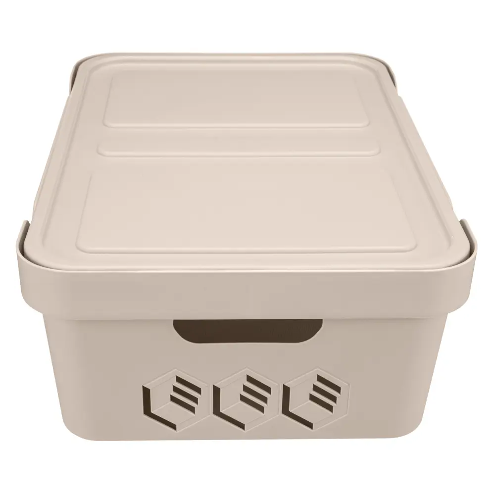 Santreyd Перфорированный органайзер с крышкой 12 л для системного хранения 82215661 Ящик STLM-0022146 - Вид №1