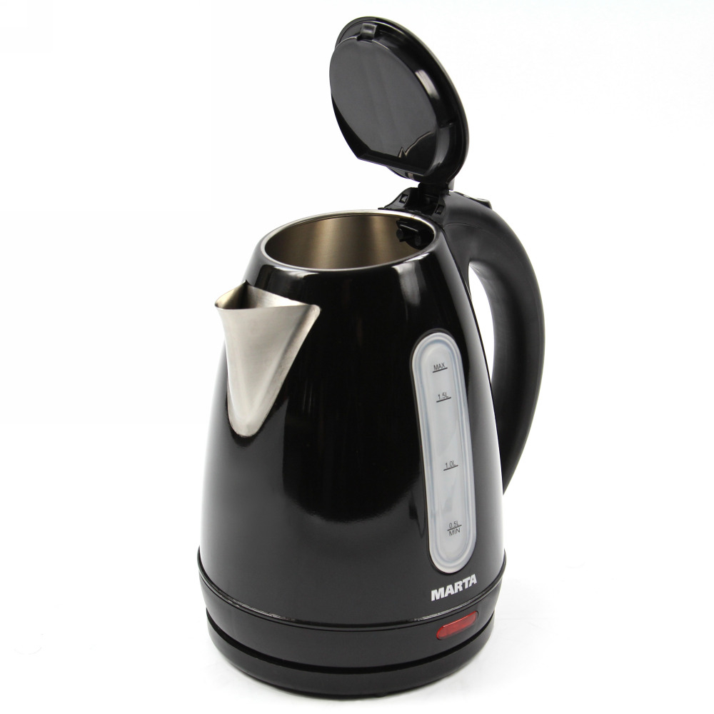 8166486 Электрочайник MARTA MT-1089 черный STDN-0097409 - Вид №3